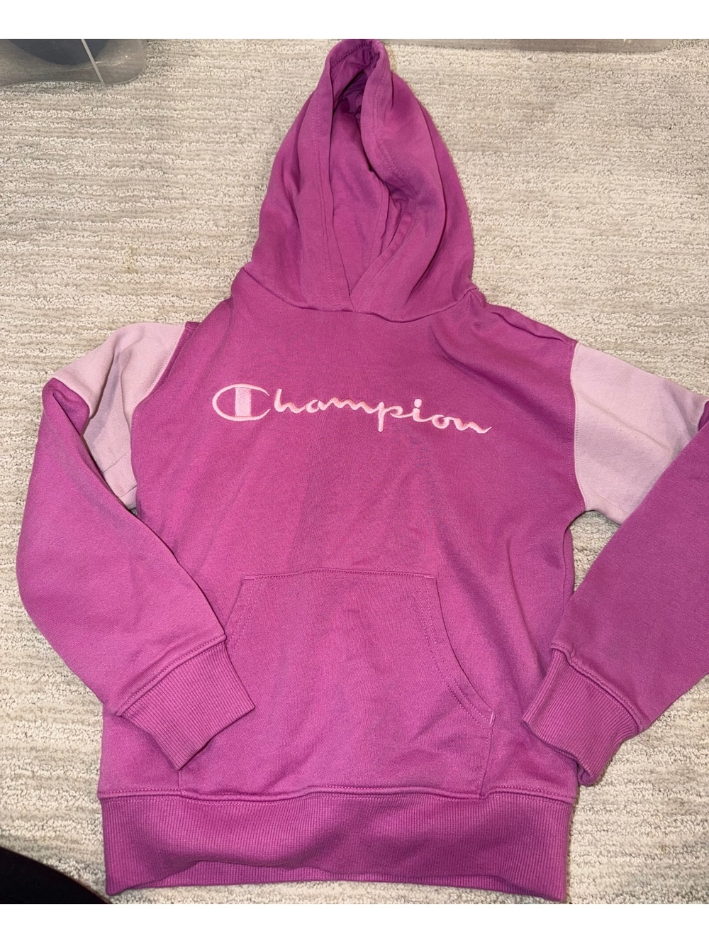 Champion pink hoodie size M